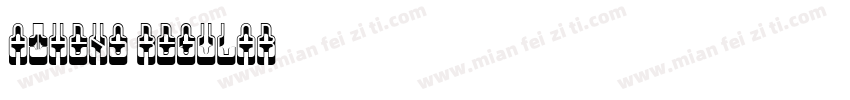 Athens Regular字体转换